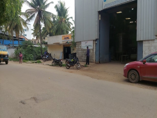 2400sft industrial shed for rent in peenya